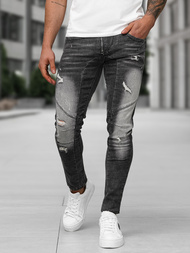 Pánské Džíny Černé OZONEE NB/MP0045NZ