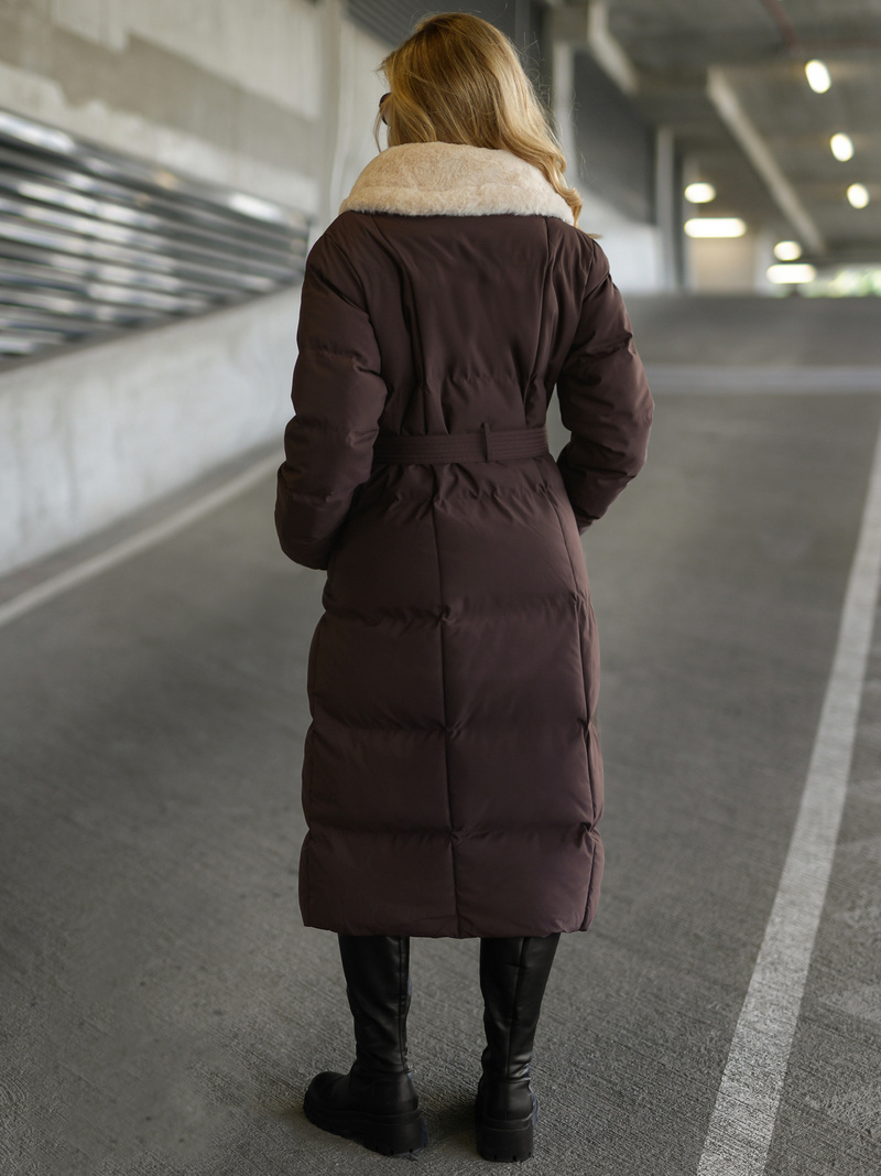 Dámská Bunda Čokoláda OZONEE JS/16M9168/158