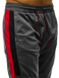 Pánské Tepláky Grafitové OZONEE JS/JZ11023