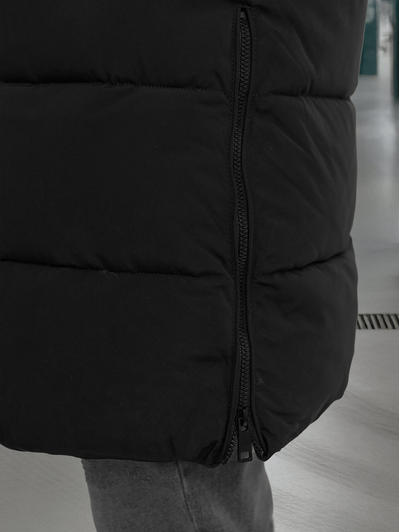 Pánská Zimní Bunda Černá OZONEE JS/25M9803/392Z