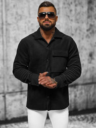 Pánská Košile Černá OZONEE O/GOM23040