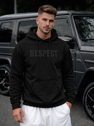 Pánská Mikina Černá OZONEE JS/8B1968/3