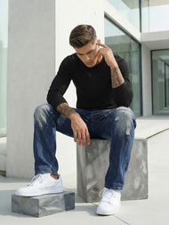 Pánské Džíny Modré OZONEE O/KK2885Z