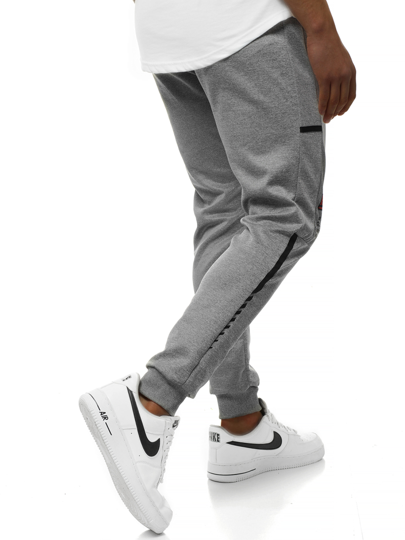 Pánské Tepláky Šedé JS/AM88