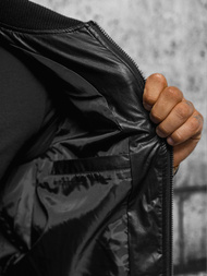 Pánská Bunda Černá OZONEE O/11Z8099