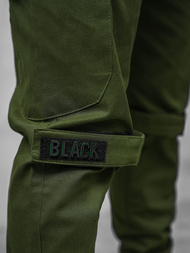 Pánské Chino Jogger Kalhoty Khaki OZONEE O/G3014Z