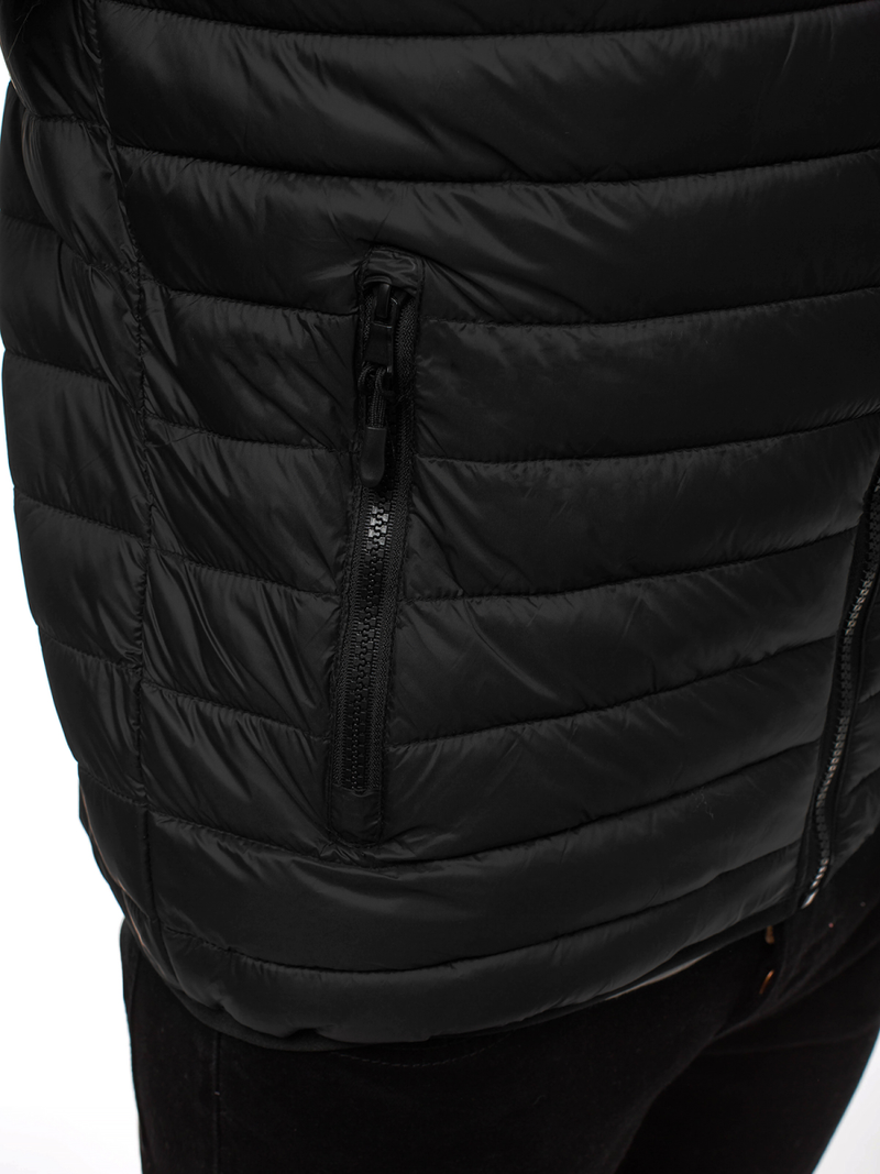 Pánská Bunda Černá OZONEE JS/LY35