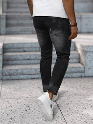 Pánské Džíny Černé OZONEE NB/MP0063/1N