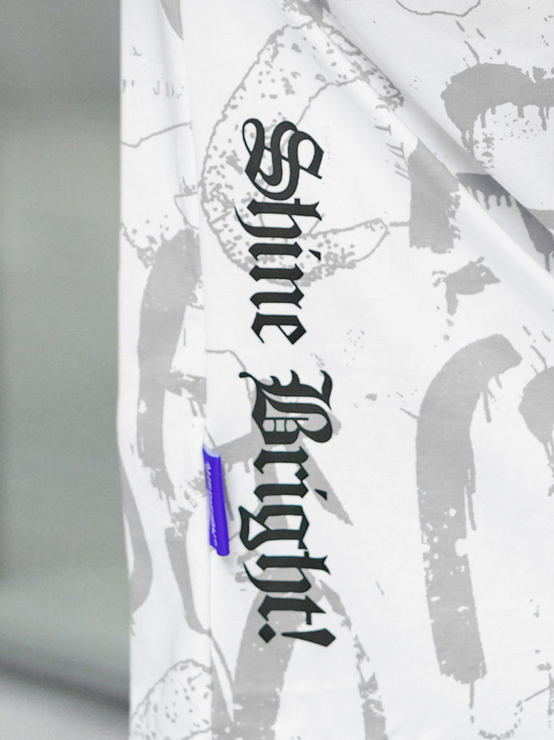 Pánské Tričko Bílé OZONEE O/YN2/621Z