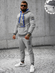 Pánská Tepláková Souprava Šedá OZONEE JS/8C59/2