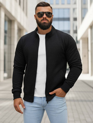 Pánská Mikina Černá OZONEE JS/2002Z