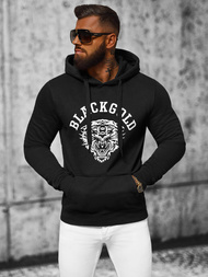 Pánská Mikina Černá OZONEE NB/MF2007