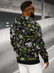 Pánská Mikina Černá OZONEE JS/8B1186/3