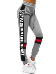 Dámské tepláky Šedé OZONEE O/82317