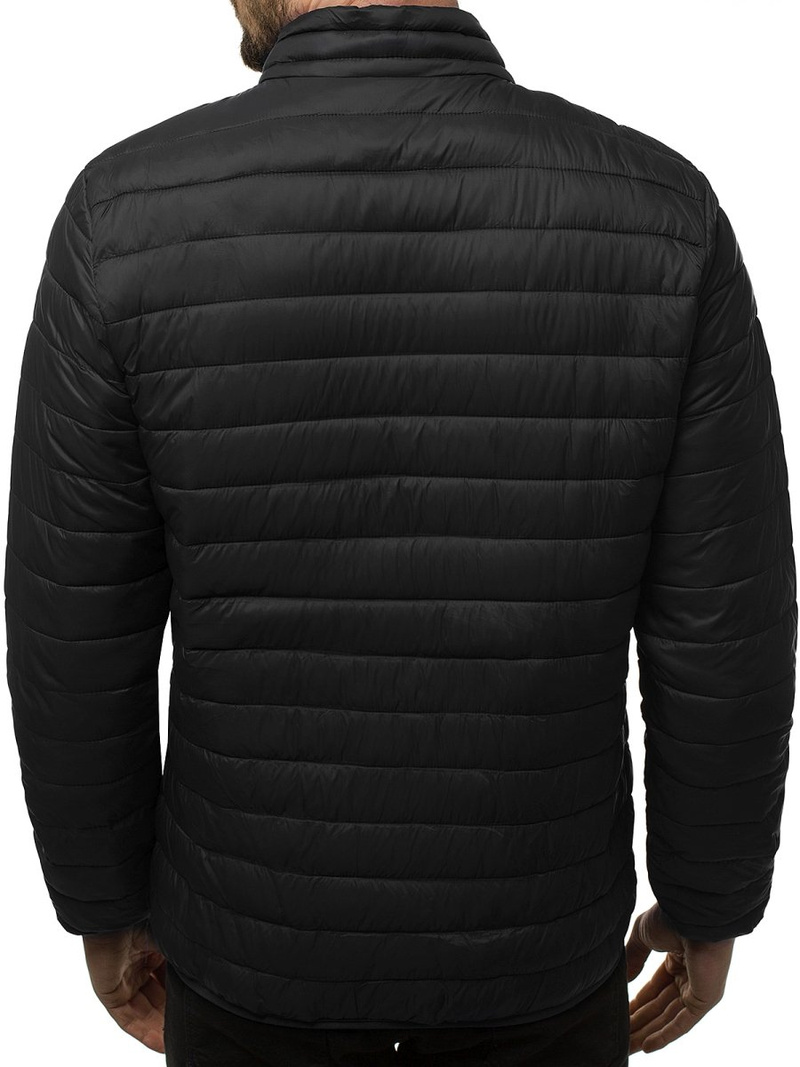 Pánská Bunda Černá OZONEE JS/LY33