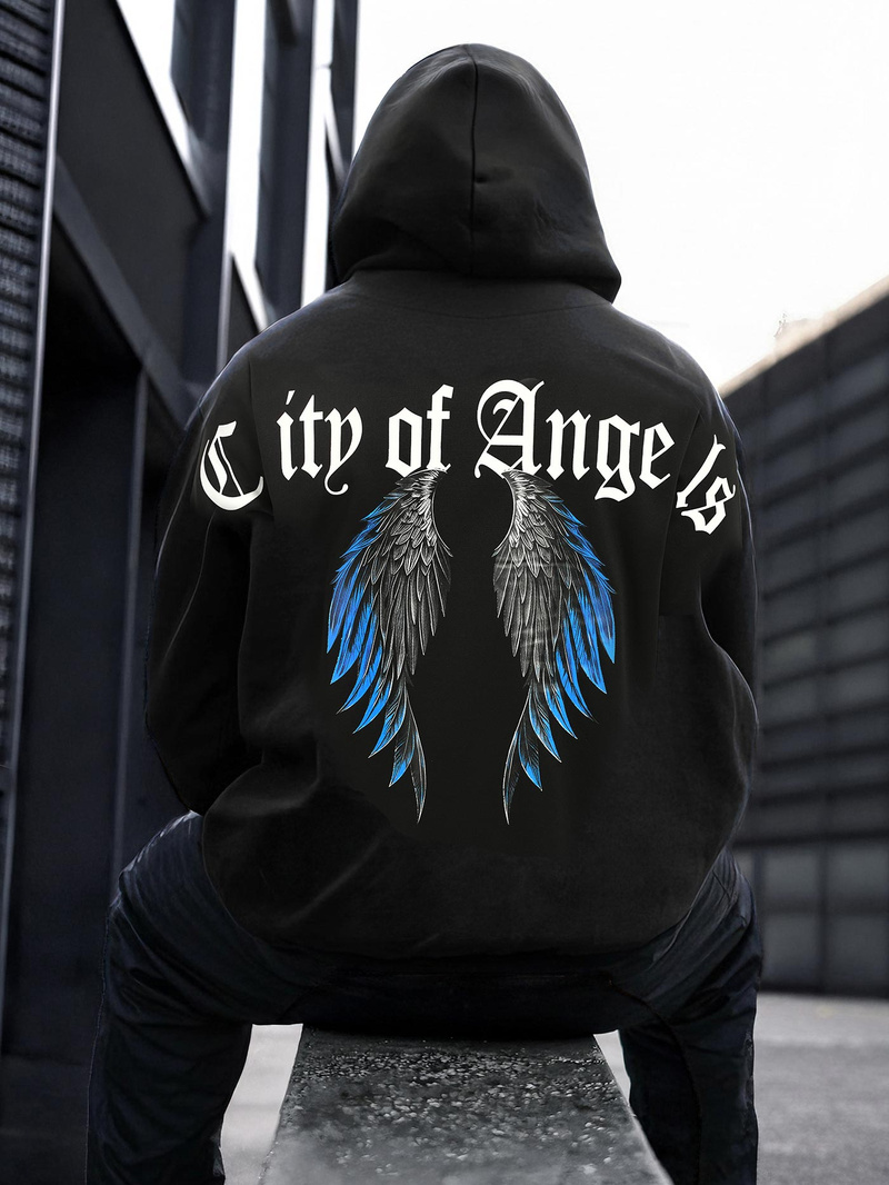 Pánská Mikina Černá OZONEE JS/21B1901/3