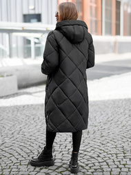 Dámská Bunda Černá OZONEE JS/5M3168/392Z