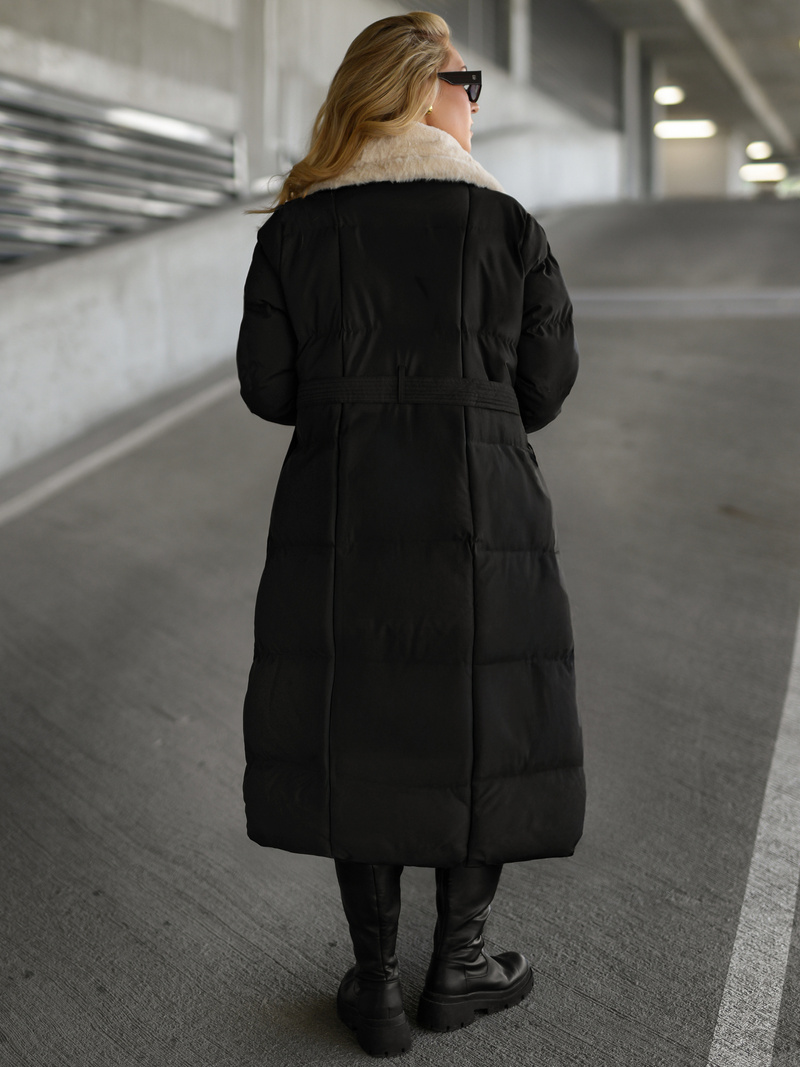 Dámská Bunda Černo-Bílé OZONEE JS/16M9168/392B