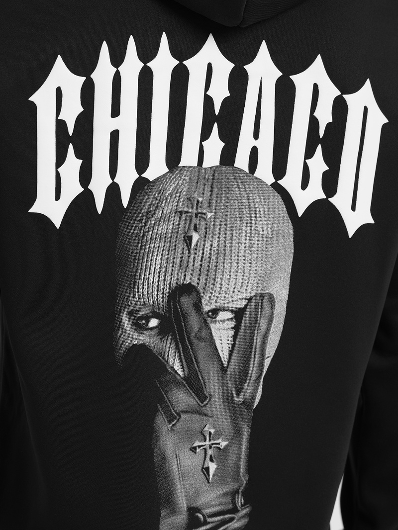 Pánská Mikina Černá OZONEE JS/21B1903/3