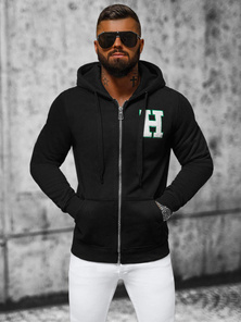 Pánská Mikina Černá OZONEE NB/MF2006