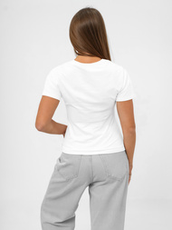 Dámské Tričko Bílé OZONEE JS/96T678/1
