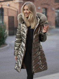 Dámská Bunda Zlato OZONEE JS/16M9100/403Z