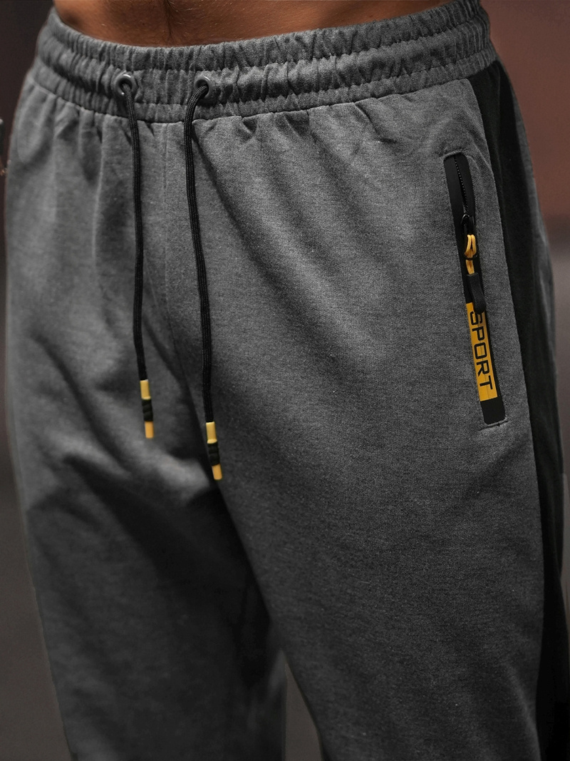 Pánské Tepláky Grafitové OZONEE JS/68K10339Z