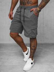 Pánské Kraťasy Grafitové OZONEE JS/8K1505/5