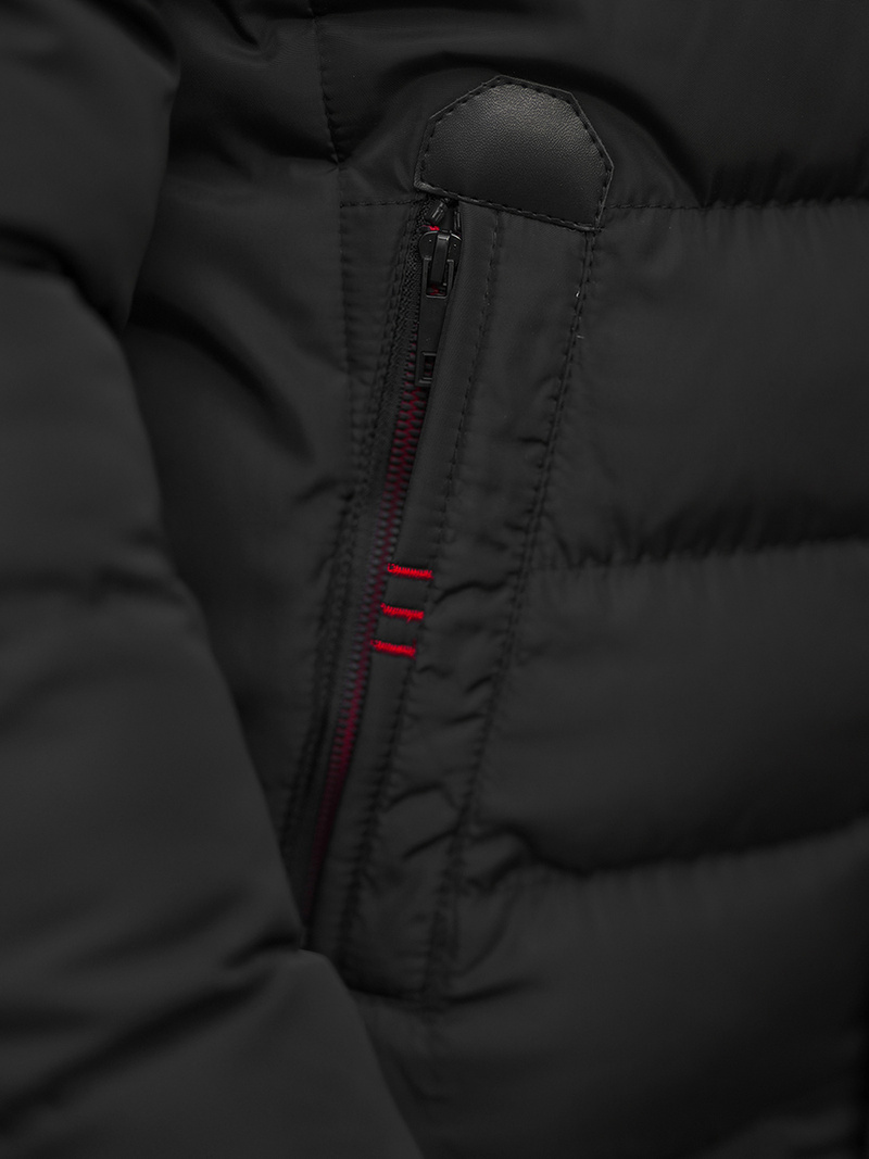 Pánská Bunda Černá OZONEE JB/JP1185Z