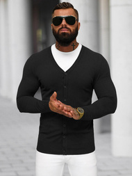 Pánský Svetr Černý OZONEE NB/MM6006/4Z