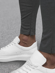 Pánské Chino Kalhoty Grafitové OZONEE DJ/3300