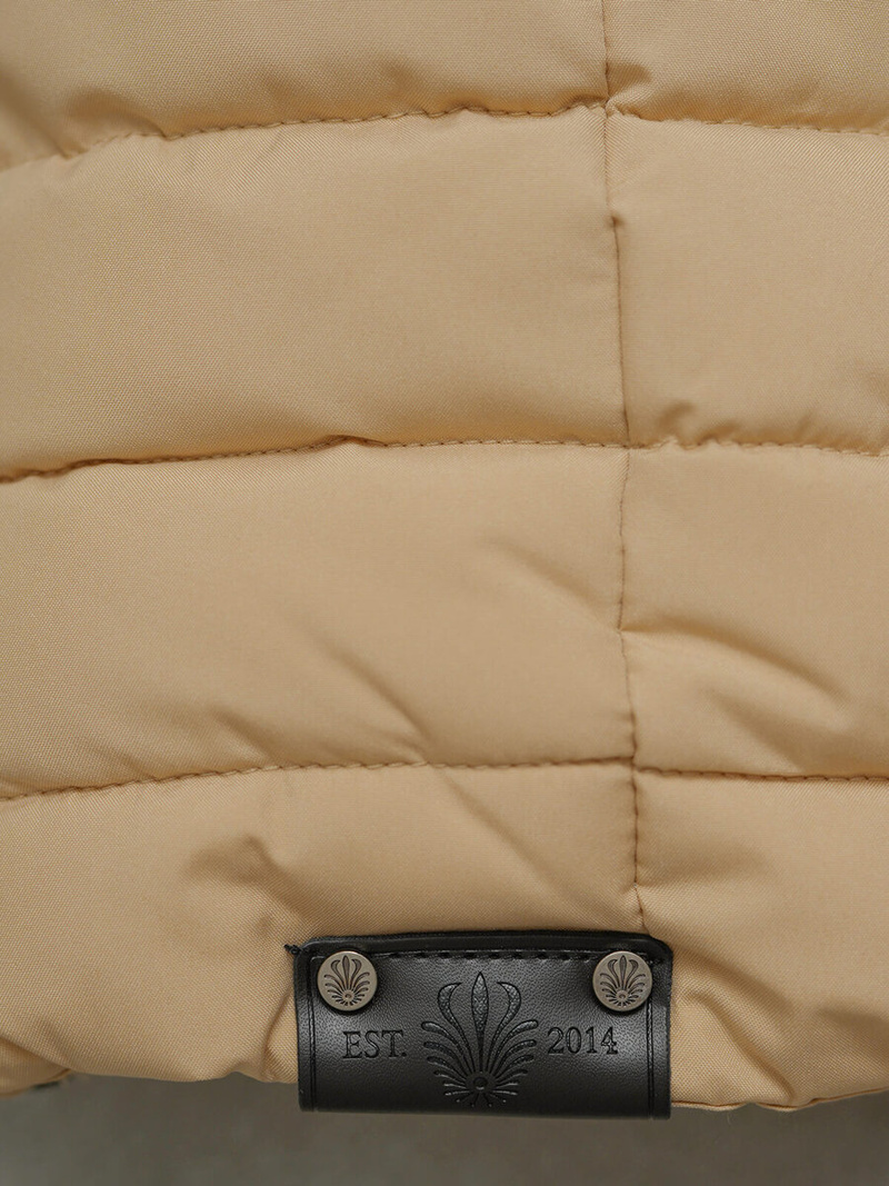 Dámská Bunda Béžová OZONEE O/W377Z