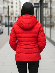 Dámská Bunda Červená OZONEE JS/M769/270