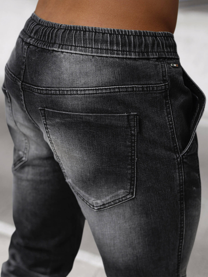 Pánské Džíny Jogger Černé OZONEE NB/MP0115N