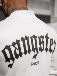 Pánská Mikina Bílá OZONEE O/B7548