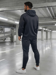 Pánská Tepláková Souprava Námořnická Modrá OZONEE JS/8C1966/25