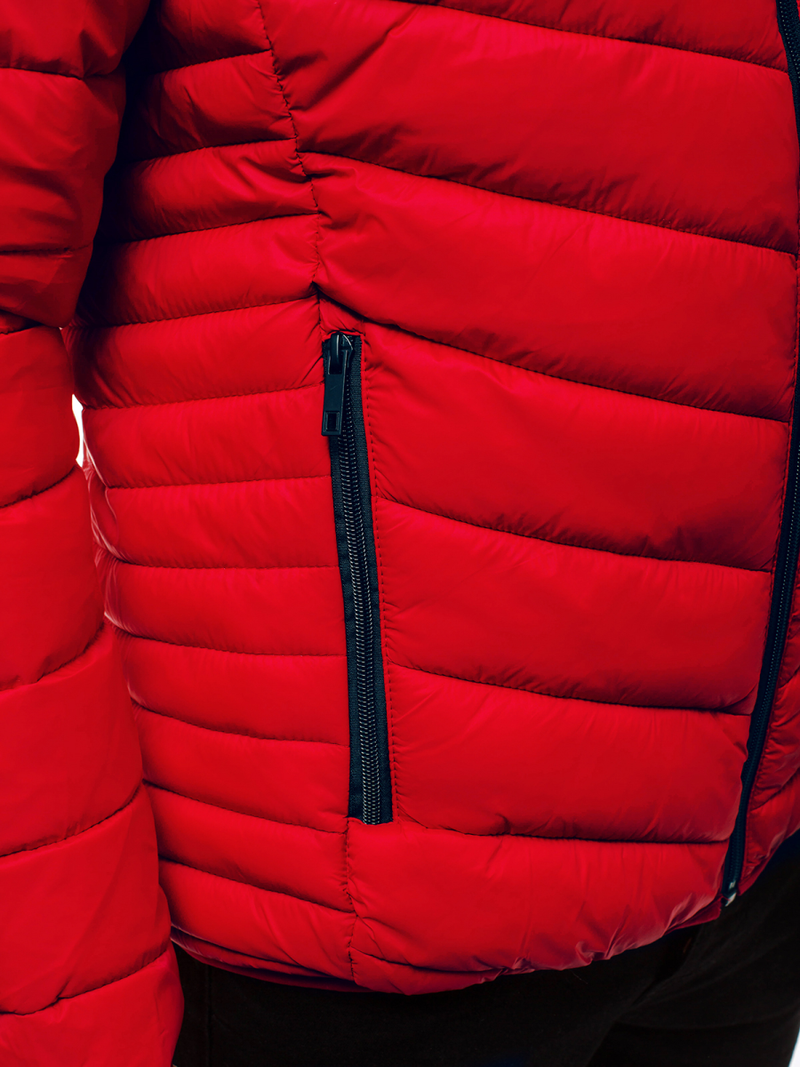 Pánská Bunda Červená OZONEE JB/JP1137