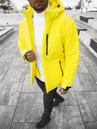 Pánská zimní bunda Žlutá OZONEE JS/HH011/26Z