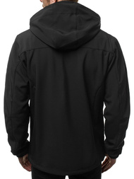 Pánská Bunda Softshell Černo-Zelená OZONEE GE/12267