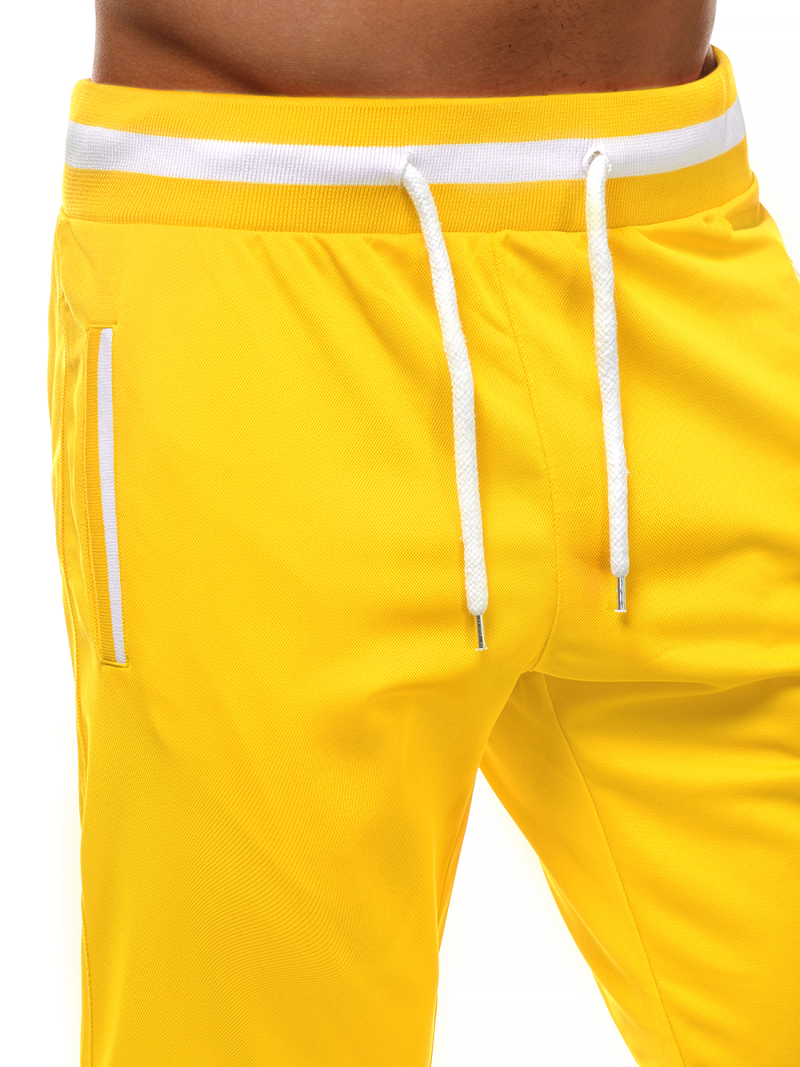 Pánské tepláky Žluté OZONEE A/2134