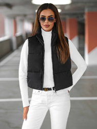 Dámská Vesta Černá OZONEE JS/16M9079/392Z