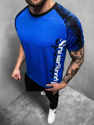 Pánské Tričko Modré OZONEE JS/KS2069Z