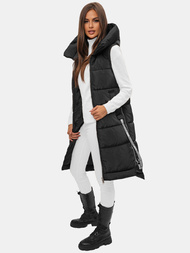 Dámská vesta černá OZONEE O/DK113/1