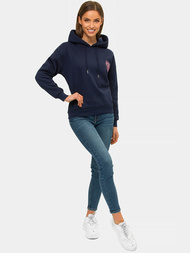 Dámská Mikina Námořnická Modřá OZONEE JS/B26013