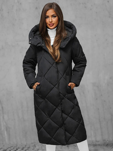 Dámská Bunda Černá OZONEE JS/5M3173/392