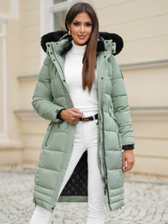 Dámská Bunda Mentolová OZONEE O/W377Z