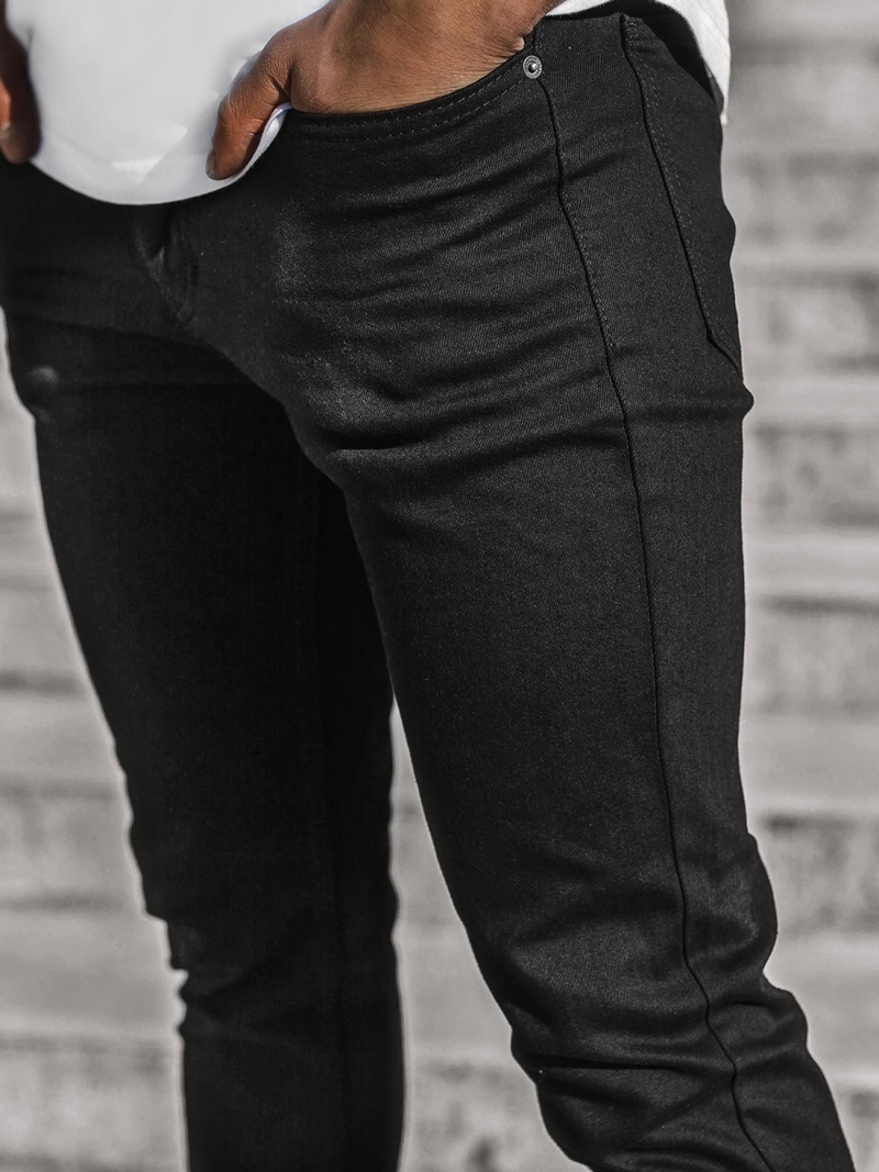 Pánské Džíny Černé/1 OZONEE DP/585