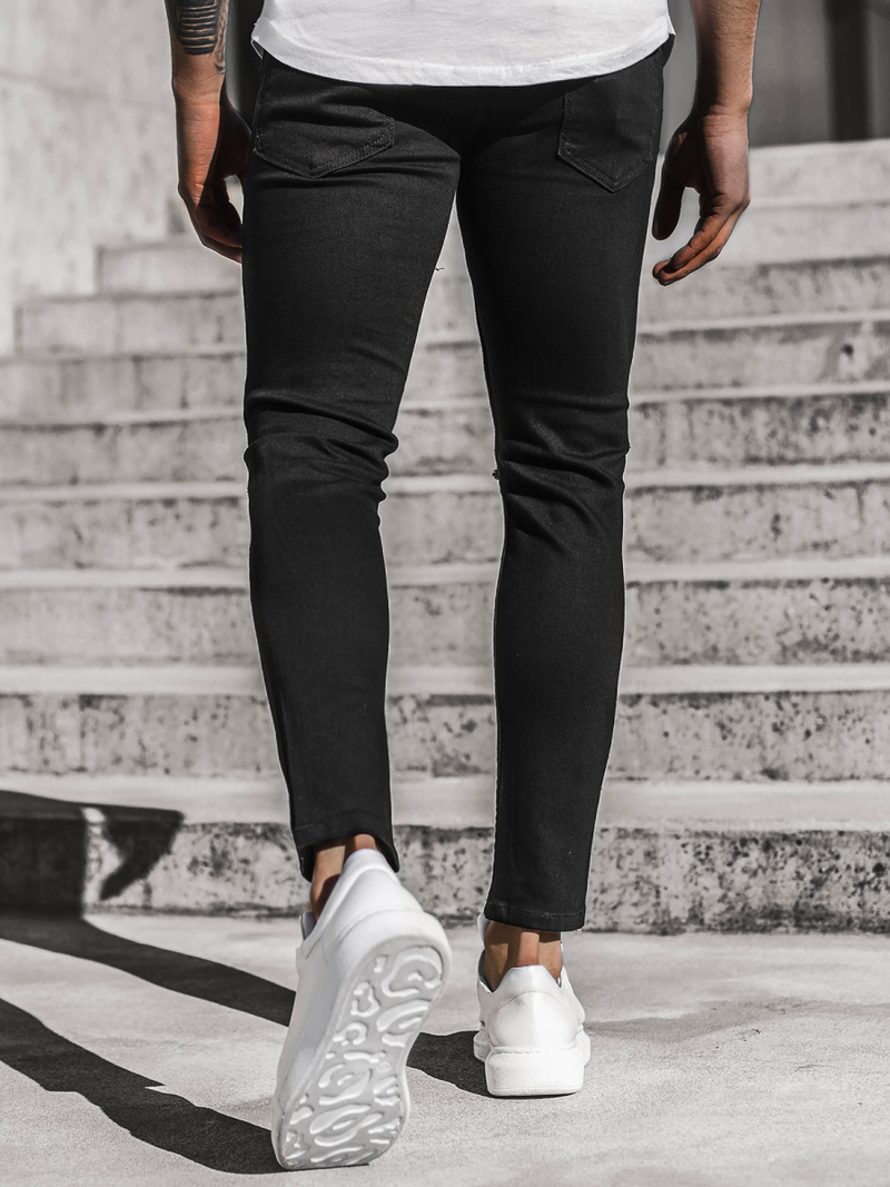 Pánské Džíny Černé/2 OZONEE DP/585