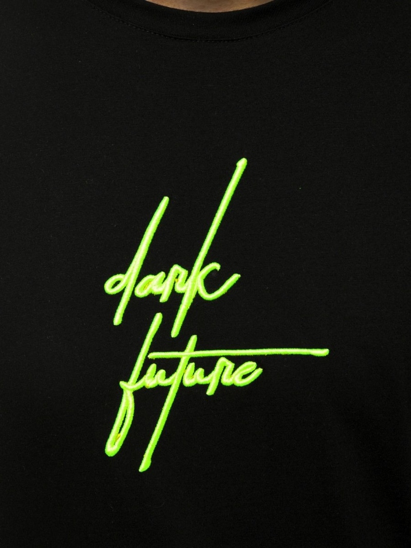 Pánské Tílko černo-žluté OZONEE MACH/M1176