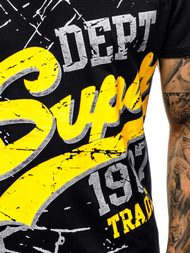 Pánské Tričko Černý OZONEE JS/KS1942Z